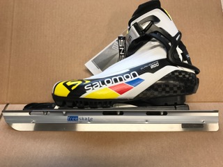 Stapel tragedie Tijdens ~ Free-skate: De afneembare klapschaats met Salomon schoen